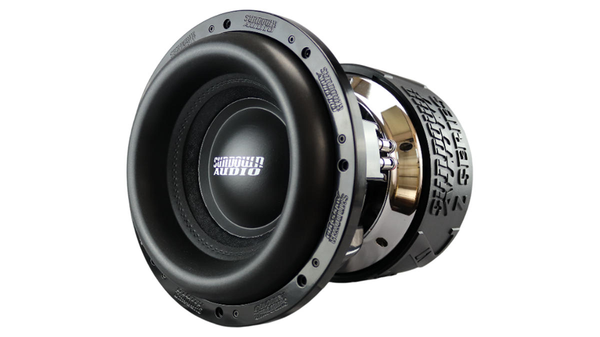 Sundown Audio ZV712D2 Z-Series v.7 12" Subwoofer - Dual 2-Ohm, 3.3" Voice Coil, 42mm Linear Excursion