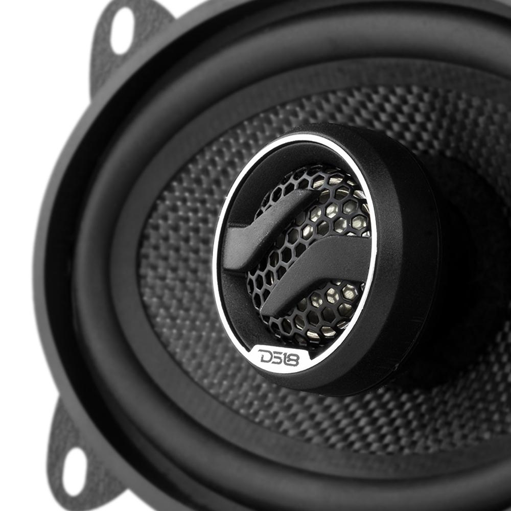 DS18 DS-ZXI-464 ELITE 4x6 Inch 2-Way Coaxial Speakers with Kevlar Cone 120 Watts 4-Ohm DS18 (PAIR)