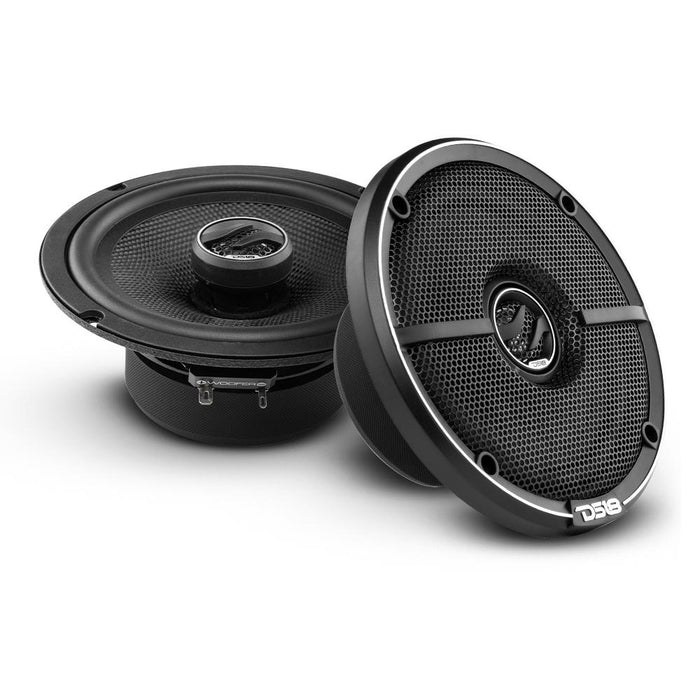 DS18 PKG-ZXI669 Premium 6.5" & 6x9" Coaxial Speaker Kit with Amplifier, OEM Fit Adapters & Complete Install Kit