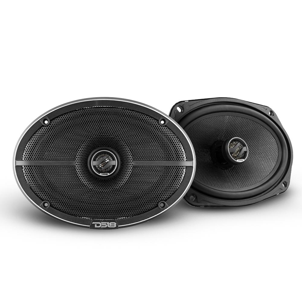 DS18 DS-ZXI-694 ELITE 6x9 Inch 2-Way Coaxial Speakers with Kevlar Cone 240 Watts 4-Ohm DS18
