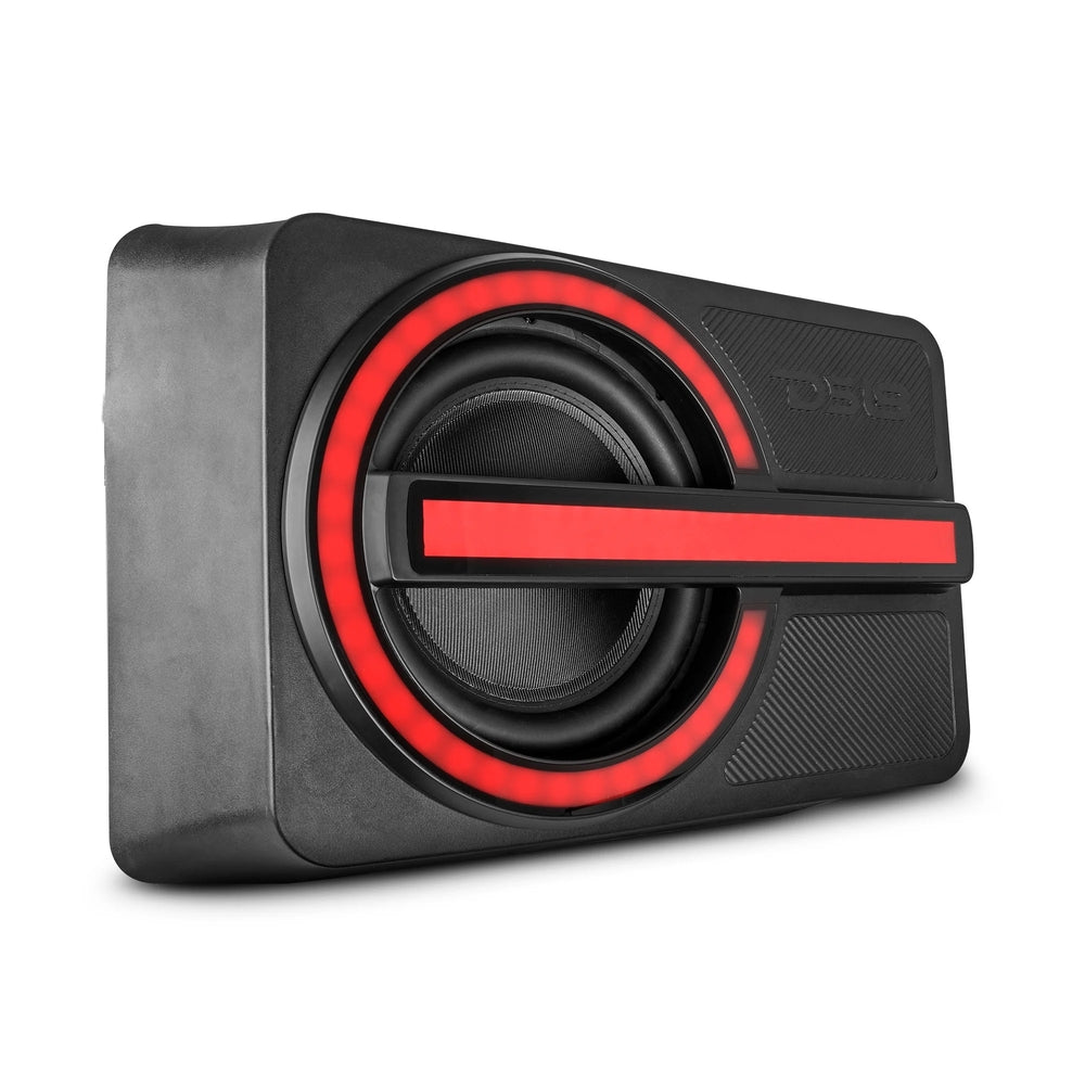 DS18 BRO-BASS 1600W Peak (800W RMS) Loaded Single 12" Vented Enclosure for 2021-2024 Ford Bronco, Bronco Sport