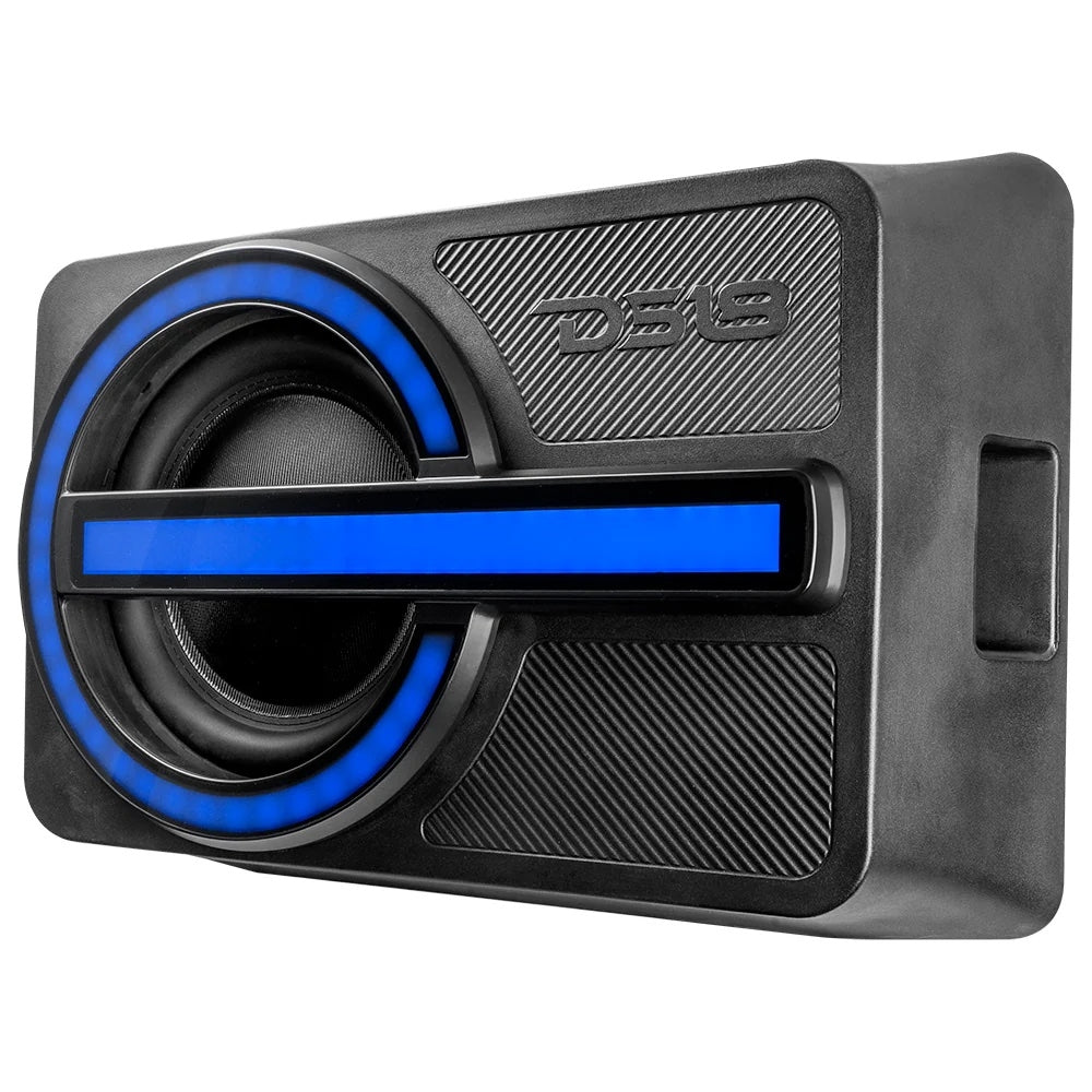 DS18 BRO-BASS 1600W Peak (800W RMS) Loaded Single 12" Vented Enclosure for 2021-2024 Ford Bronco, Bronco Sport