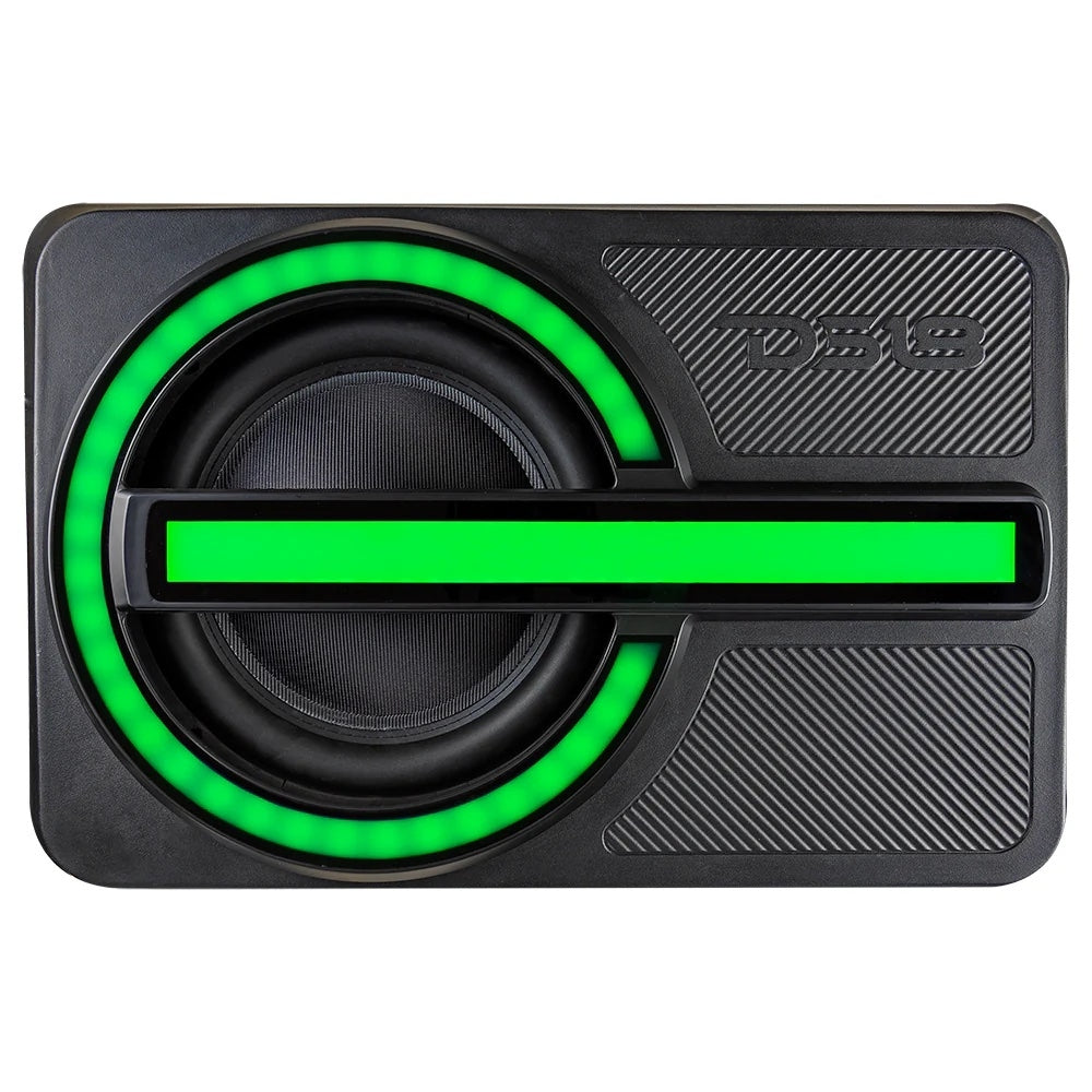 DS18 BRO-BASS 1600W Peak (800W RMS) Loaded Single 12" Vented Enclosure for 2021-2024 Ford Bronco, Bronco Sport