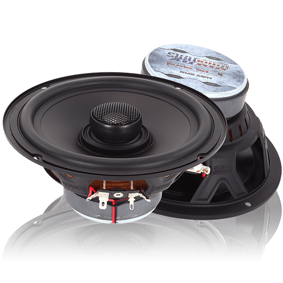 Sundown Audio E-6.5CX 6.5″ Coaxial Speakers – 60W RMS / 120W Max,