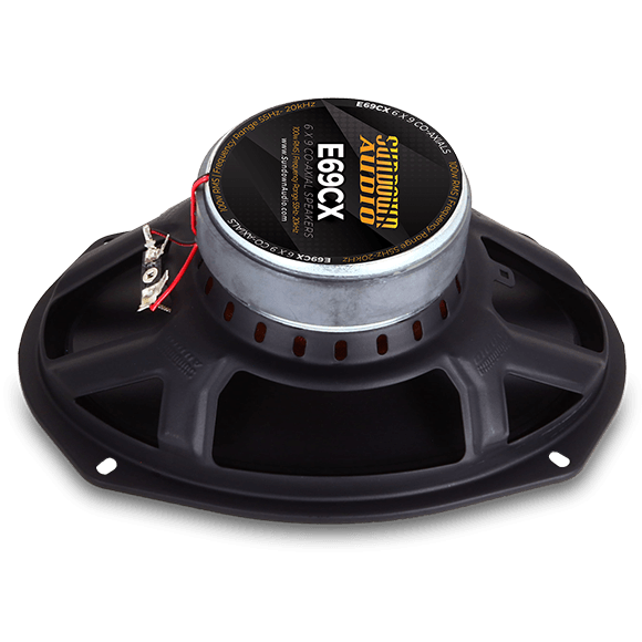 Sundown Audio E69CX E-69CX 6" x 9" 6x9 Coaxial Car Audio Speakers+Built-In Tweeters 100W RMS Per Speaker