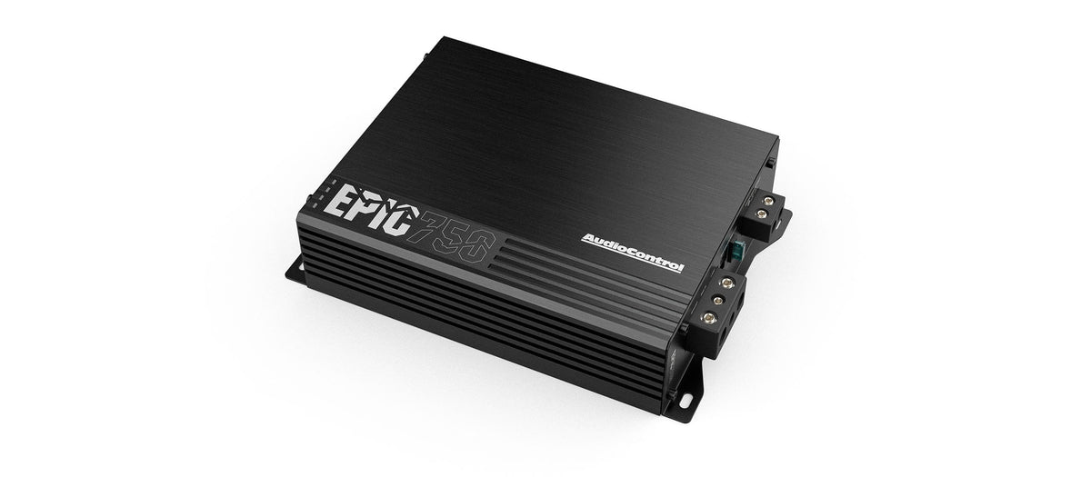 AudioControl EPIC750 - EPIC Series Monoblock Amplifier – 750W RMS @ 1Ω Class D Compact Sub Amp
