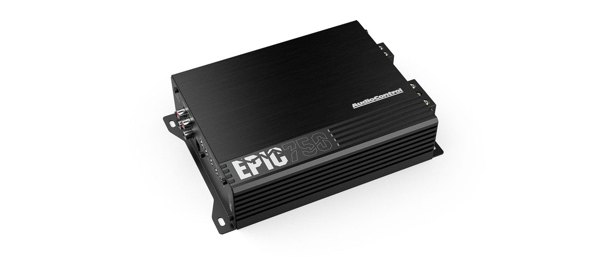 AudioControl EPIC750 - EPIC Series Monoblock Amplifier – 750W RMS @ 1Ω Class D Compact Sub Amp