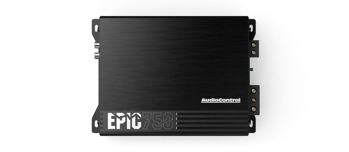 AudioControl EPIC750 - EPIC Series Monoblock Amplifier – 750W RMS @ 1Ω Class D Compact Sub Amp