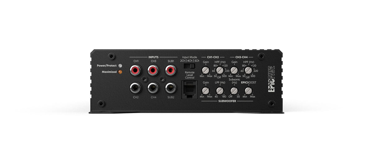 AudioControl EPIC Series 5-Channel 1000 Watt Amplifier EPICFIVE