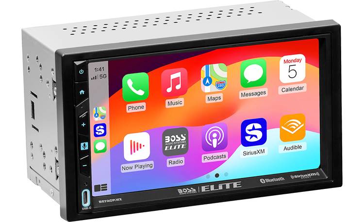 Boss Audio BE7ACP.WX 7" wireless with SXM Apple CarPlay® & Android Auto™ (Wired, Wireless)