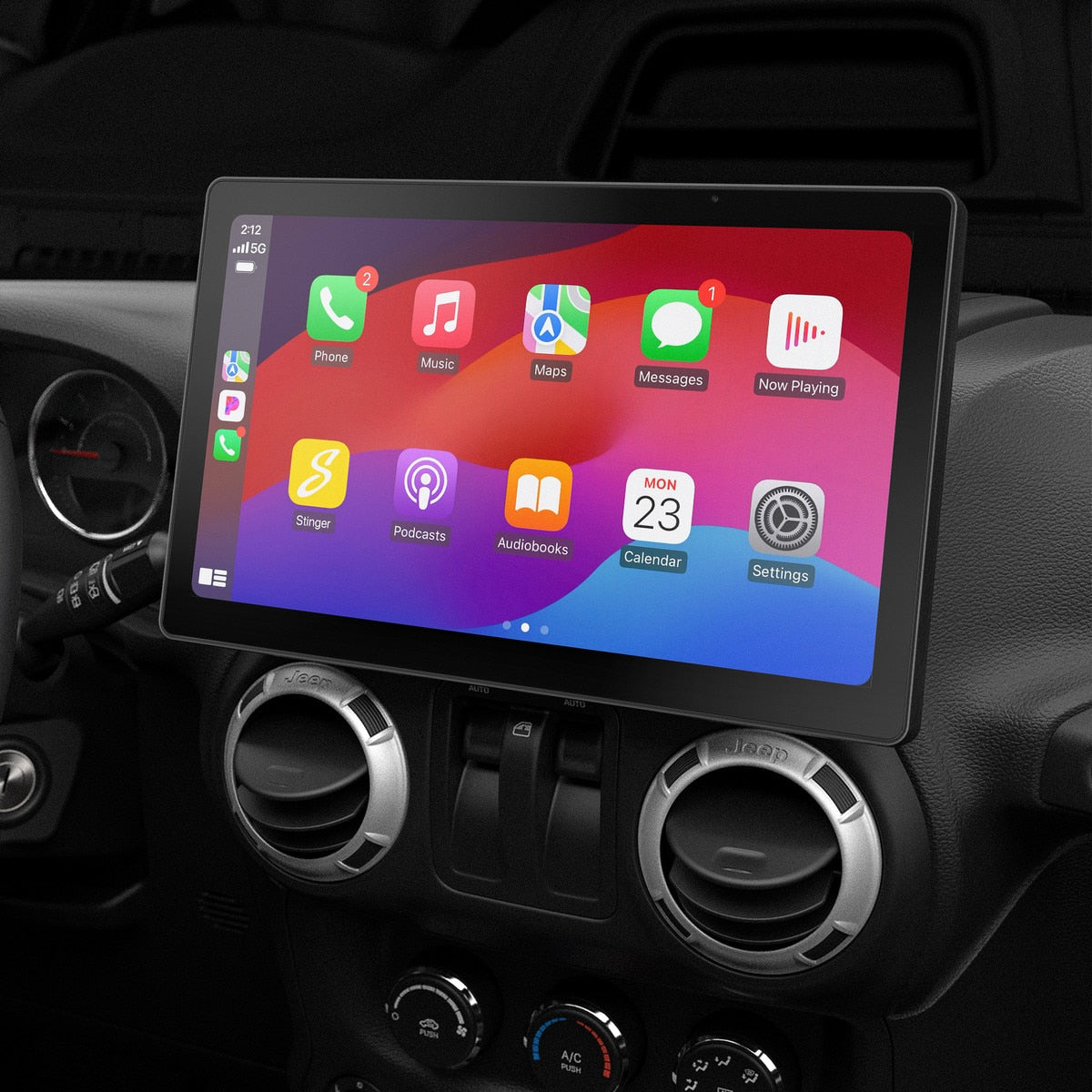 Stinger iX212 12.8-inch Floating Multimedia Infotainment Display System
