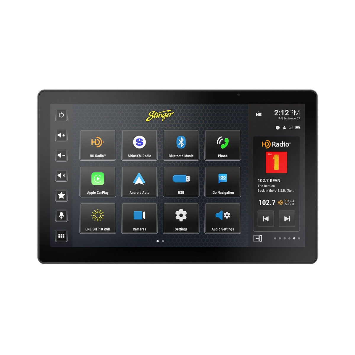 Stinger iX212 12.8-inch Floating Multimedia Infotainment Display System