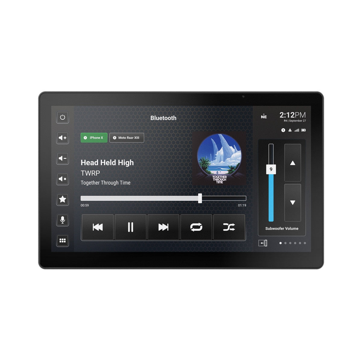 Stinger iX212 12.8-inch Floating Multimedia Infotainment Display System