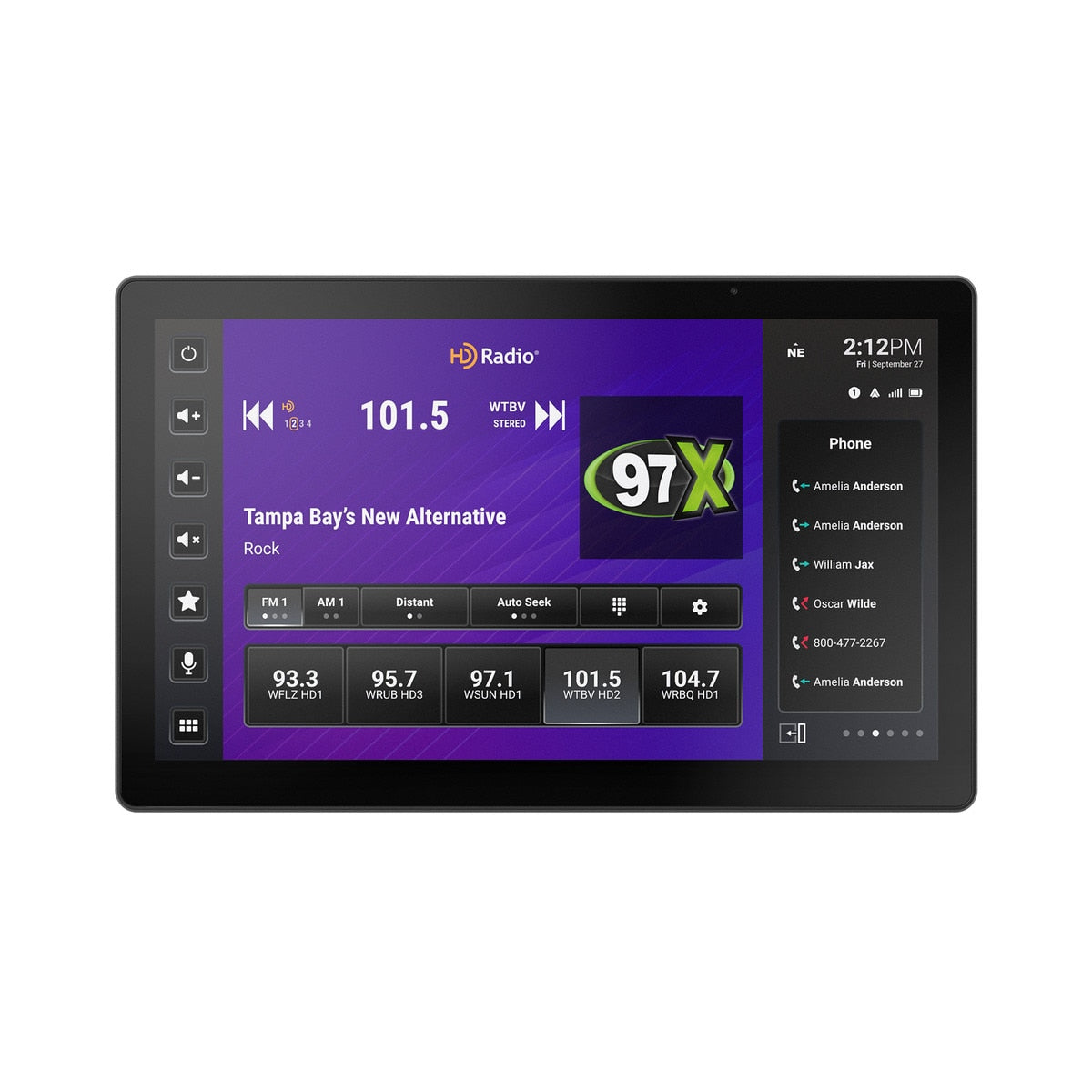 Stinger iX212 12.8-inch Floating Multimedia Infotainment Display System
