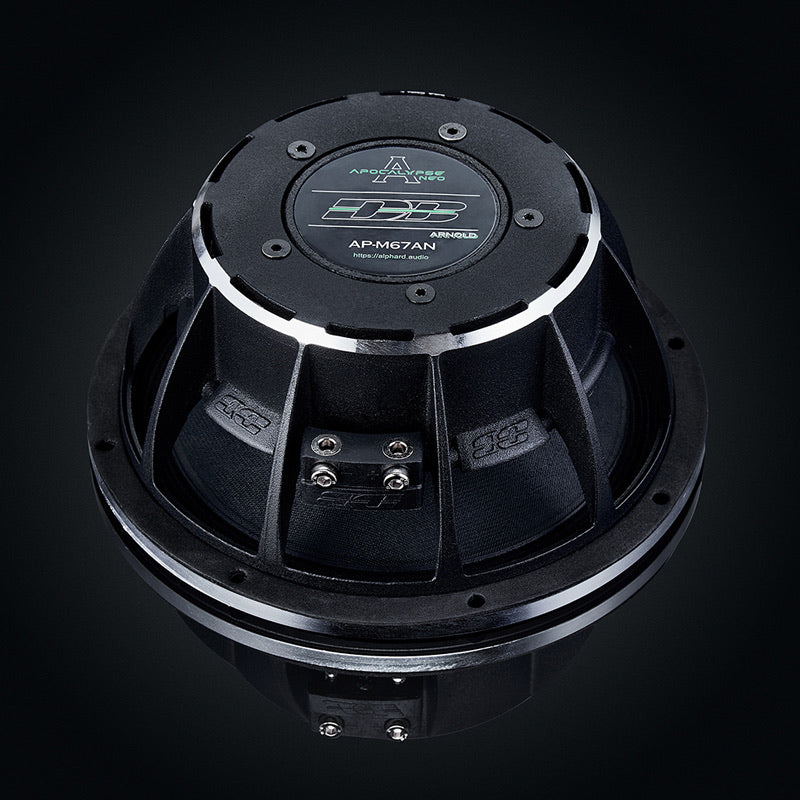 Deaf Bonce Apocalypse AP‑M67AN 6.5″ Mid‑Range Speakers – 300W RMS / 600W Max, 4‑Ohm Pair