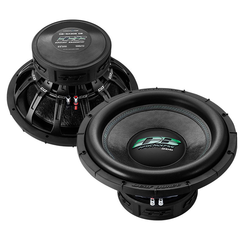 Deaf Bonce Apocalypse DB‑SA305 D1 15″ Subwoofer – 2000W RMS / 4000W Max, Dual 1+1 Ohm Apocalypse Series