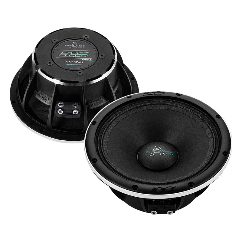Deaf Bonce Apocalypse AP‑M67AN 6.5″ Mid‑Range Speakers – 300W RMS / 600W Max, 4‑Ohm Pair