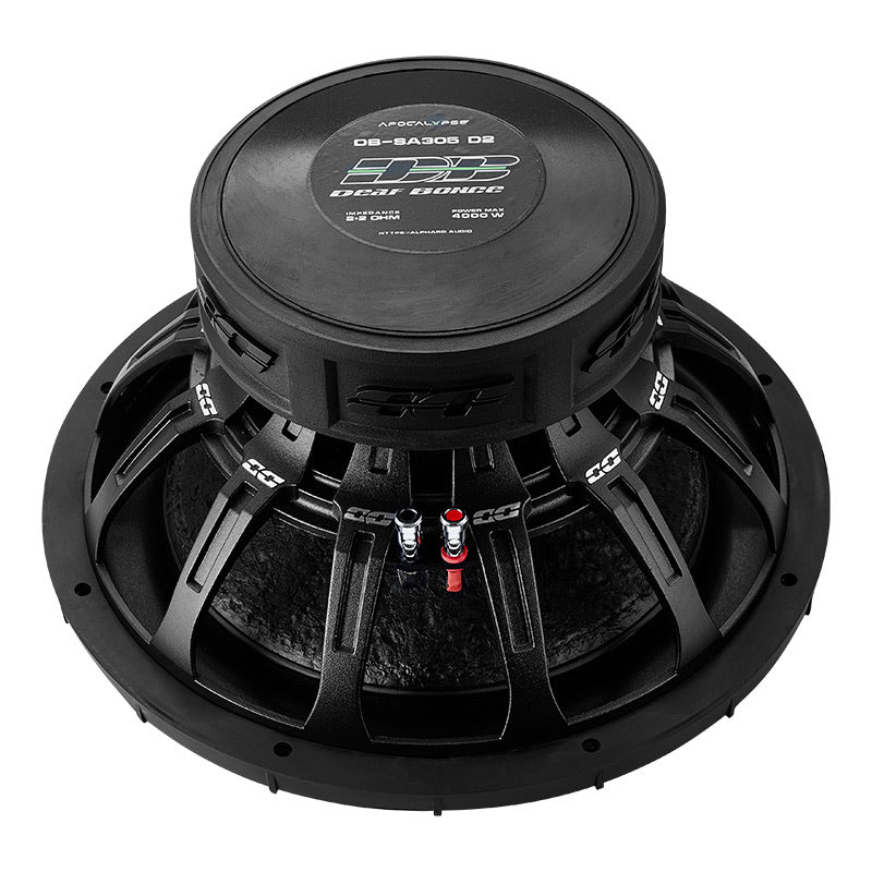 Deaf Bonce Apocalypse DB‑SA305 D2 15″ Dual 2-Ohm Subwoofer – 2000W RMS / 4000W Max