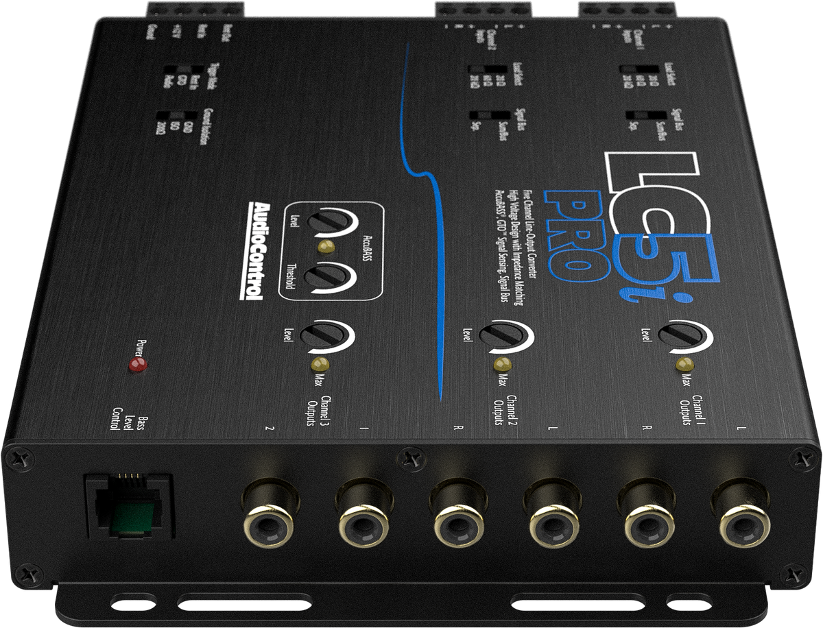 AudioControl LC5i PRO Five-Channel Output Converter with Accubass