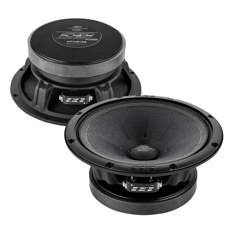 Deaf Bonce Car Audio Speaker Bundle – Apocalypse 6.5" Midrange (Pair) + MFT-25 Machete Tweeters (Pair)