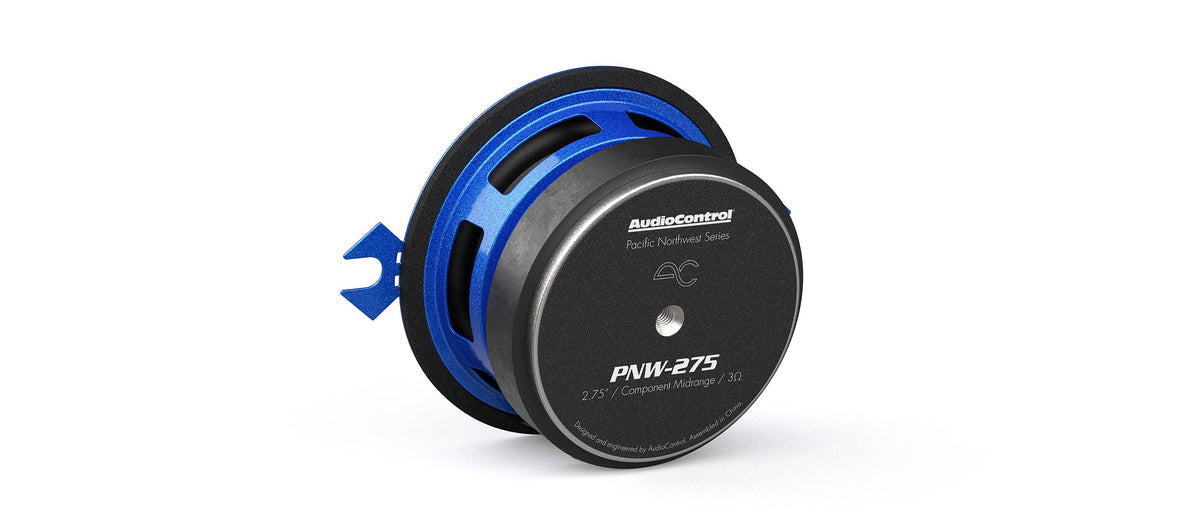 AudioControl PNW-275 PNW Series 2.75″ Component Midrange Speakers – 50W RMS / 100W Peak