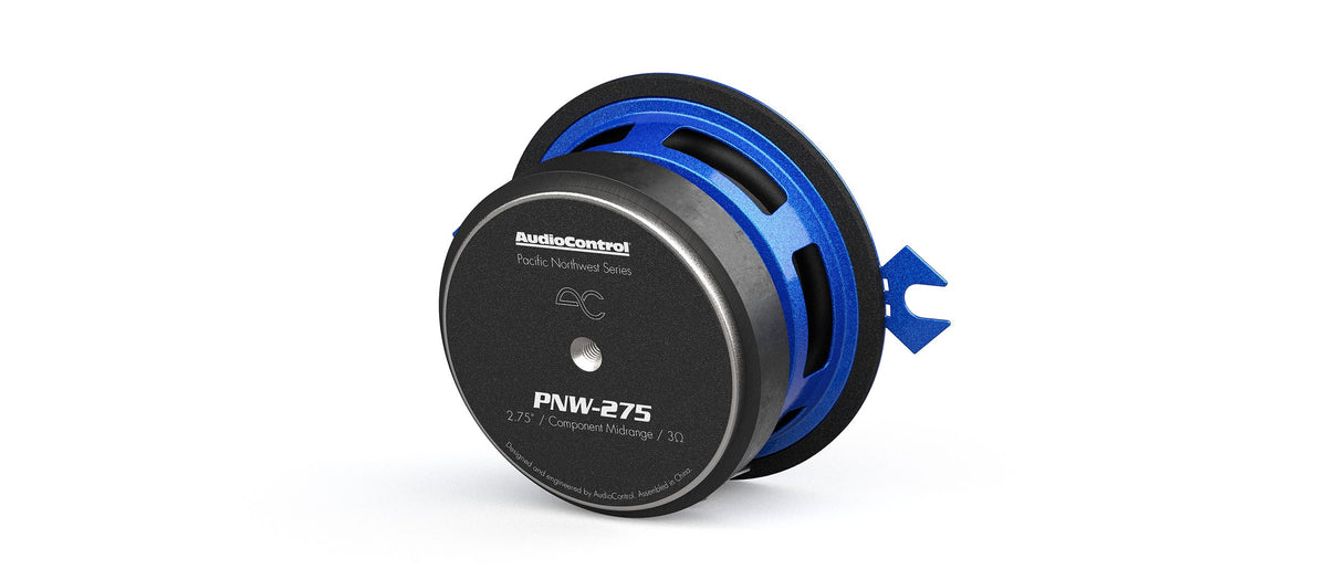 AudioControl PNW-275 PNW Series 2.75″ Component Midrange Speakers – 50W RMS / 100W Peak