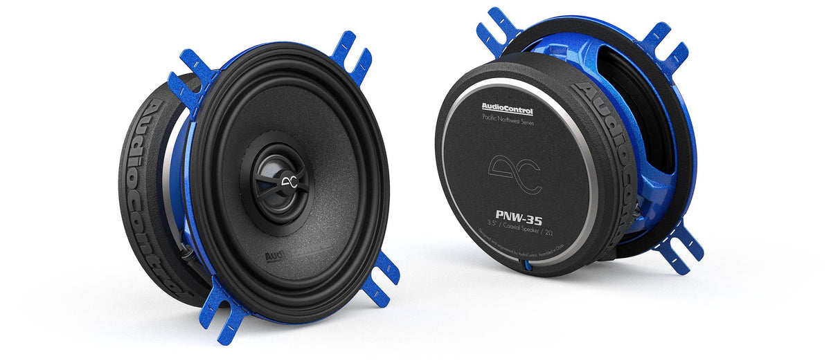 AudioControl PNW-35 PNW Series 3.5″ High-Fidelity Coaxial Speakers – 40W RMS / 80W Peak