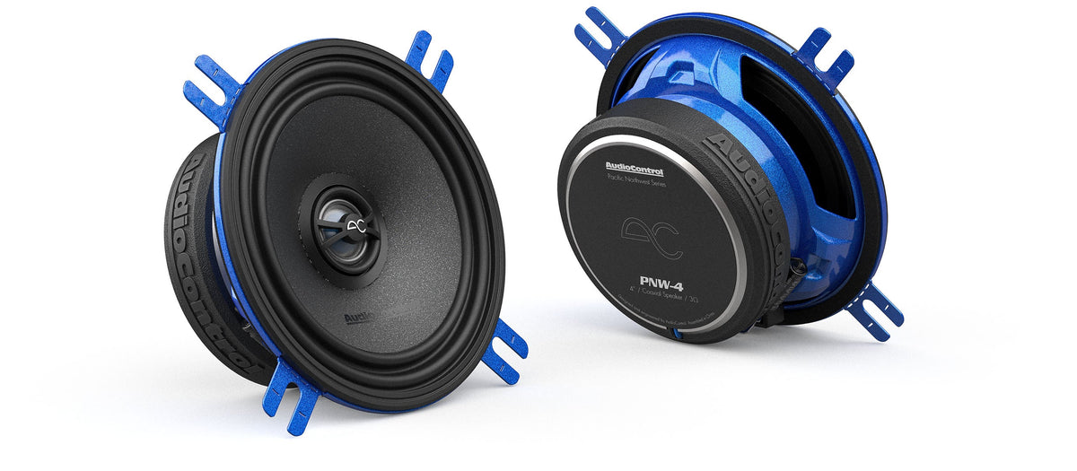 AudioControl PNW-4 PNW Series 4″ High-Fidelity Coaxial Speakers – 50W RMS / 100W Peak
