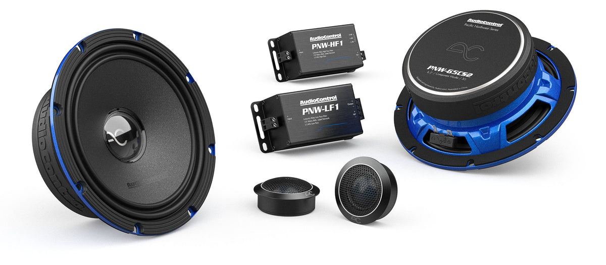 AudioControl PNW-65CS2 PNW Series 6.5″ High-Fidelity Component Speakers – 80W RMS / 160W Peak