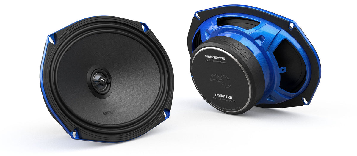 AudioControl PNW-69 PNW Series 6×9″ High-Fidelity Coaxial Speakers – 100W RMS / 200W Peak