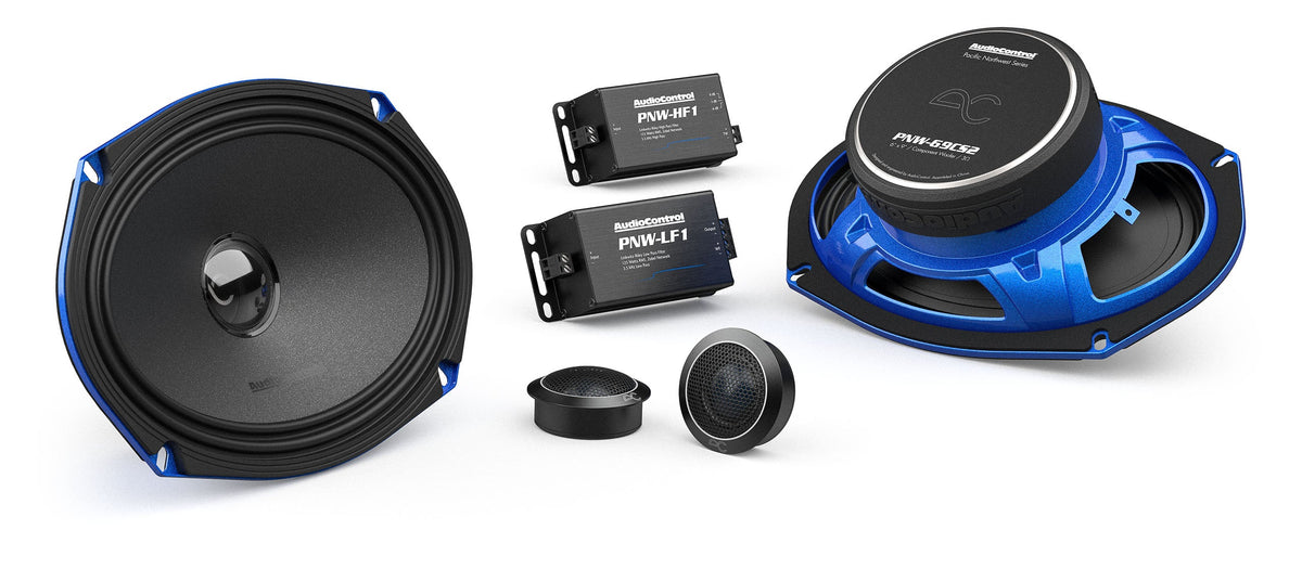 AudioControl PNW-69CS2 PNW Series 6×9″ High-Fidelity Component Speakers – 100W RMS / 200W Peak