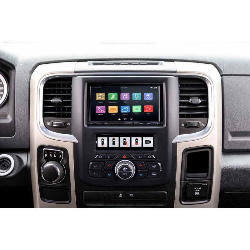PAC Audio RPK4CH4101 RadioPRO Integrated Installation Kit with Integrated Climate Controls For Select RAM Trucks with 8" Display