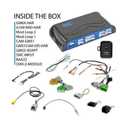 PAC RadioPRO RP5-GM61 Wiring Interface for Select 2014+ General Motors Vehicles