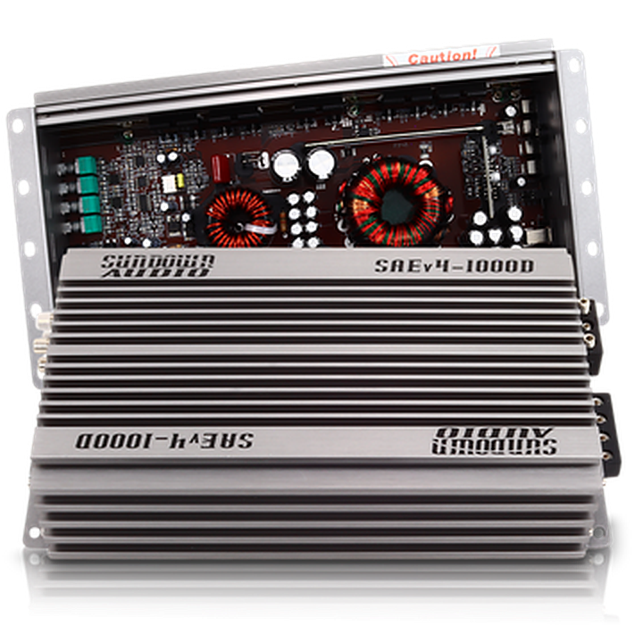 Sundown Audio SUN-SAEv.4-1000D SAEv4-1000.1D 1000W Class D Amplifier