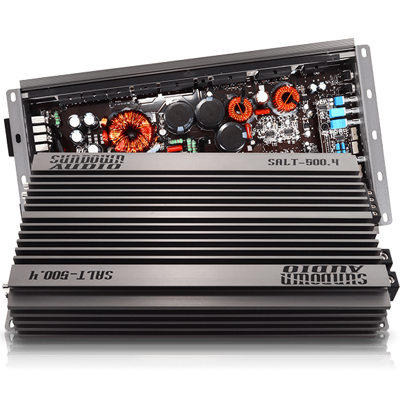 Sundown Audio SALT-500.4 – 500W x4 RMS 4-Channel Class D Car Amplifier