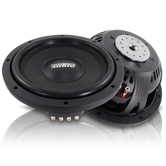 Sundown Audio SML12D4 SML-Series 12" 500W Shallow Mount Subwoofer 4 Ohm