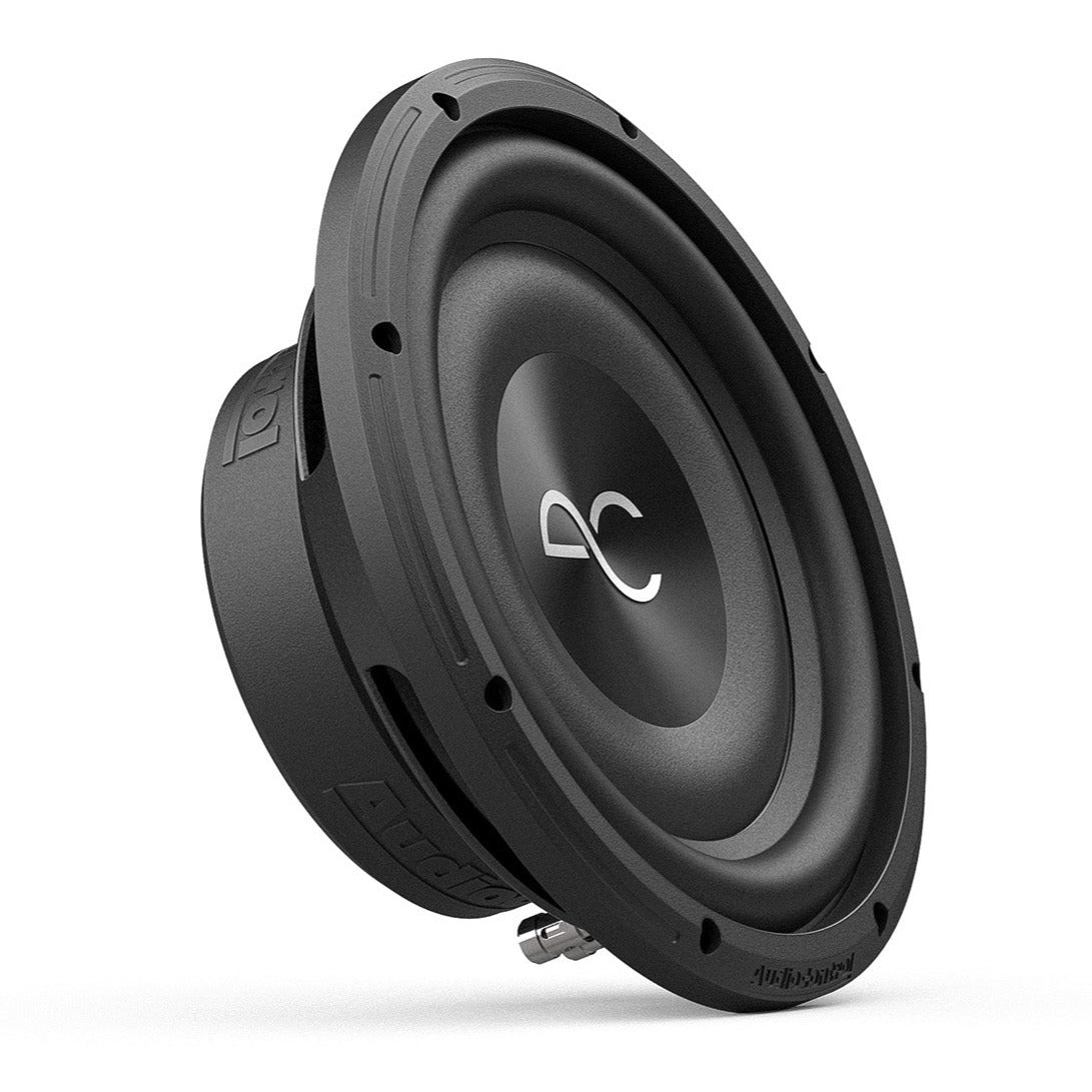 AudioControl SPC-10S2 Space Series 10″ Single 2-Ohm Low-Profile Subwoofer – 250W RMS / 500W Peak