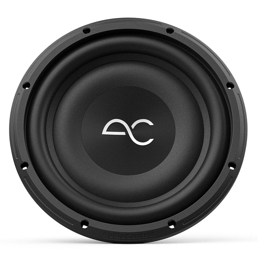 AudioControl SPC-10S2 Space Series 10″ Single 2-Ohm Low-Profile Subwoofer – 250W RMS / 500W Peak