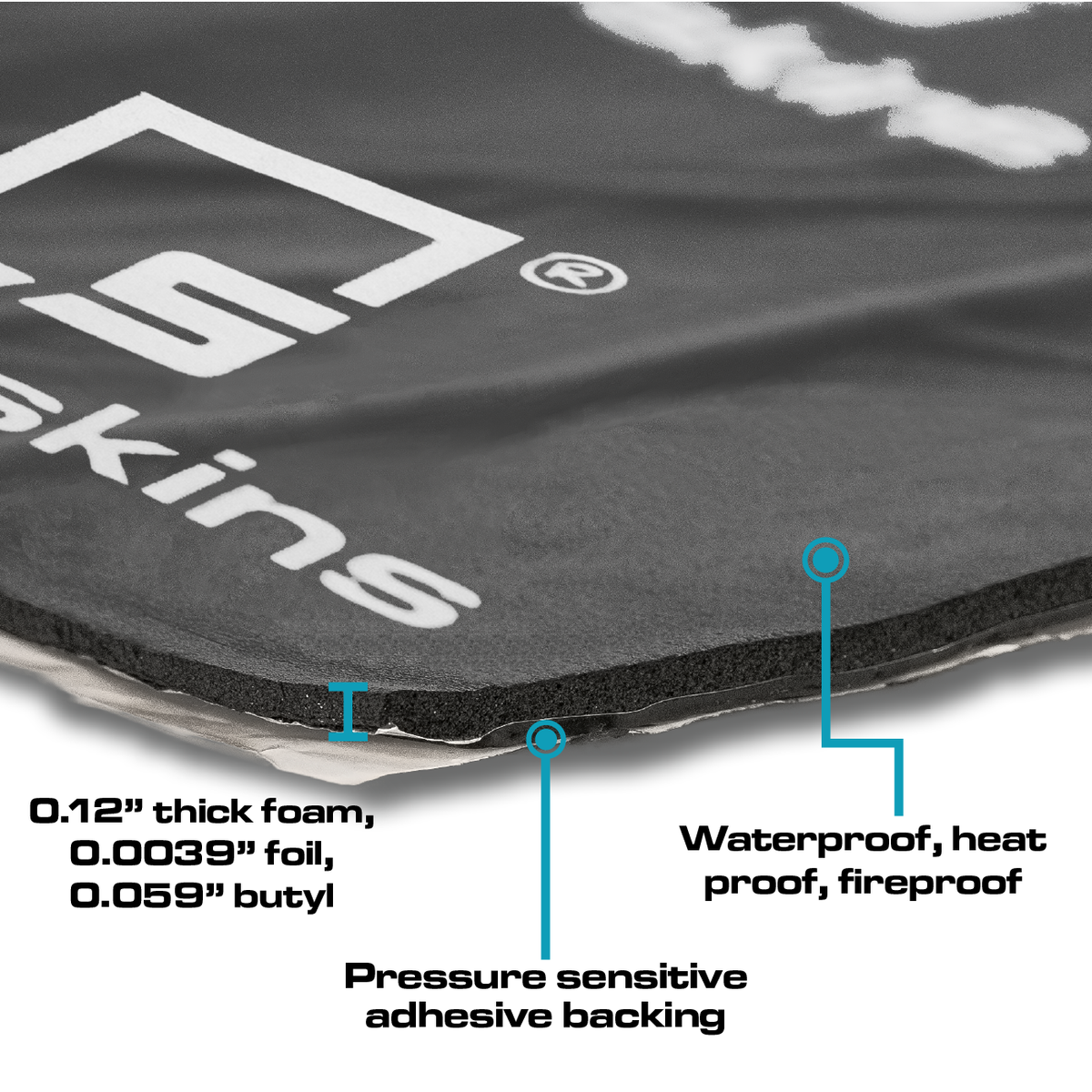 SoundSkins SSK-SQSK Sound Quality Speaker Kit: Foam Rings, Backing Sheets, Deadening Sheets, Strip Tape