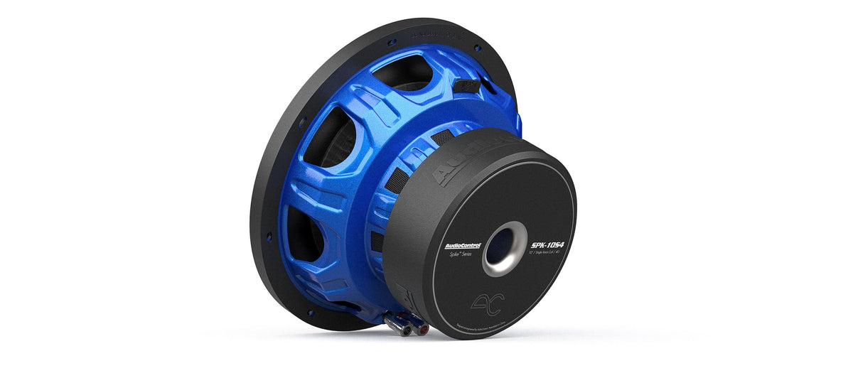 AudioControl SPK-10S4 Spike Series 12″ Single 4-Ohm High-Performance Subwoofer – 400W RMS / 800W Peak