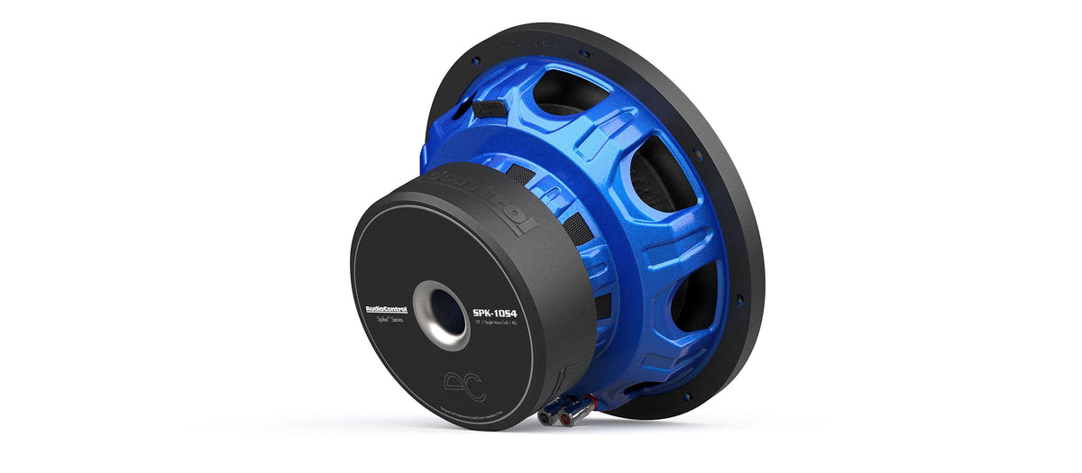 AudioControl SPK-10S4 Spike Series 12″ Single 4-Ohm High-Performance Subwoofer – 400W RMS / 800W Peak