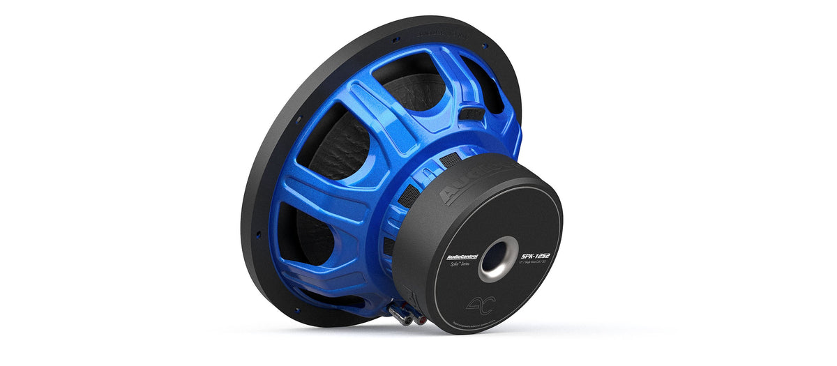 AudioControl SPK-12S2 Spike Series 12″ Single 2-Ohm High-Performance Subwoofer – 500W RMS / 1000W Peak