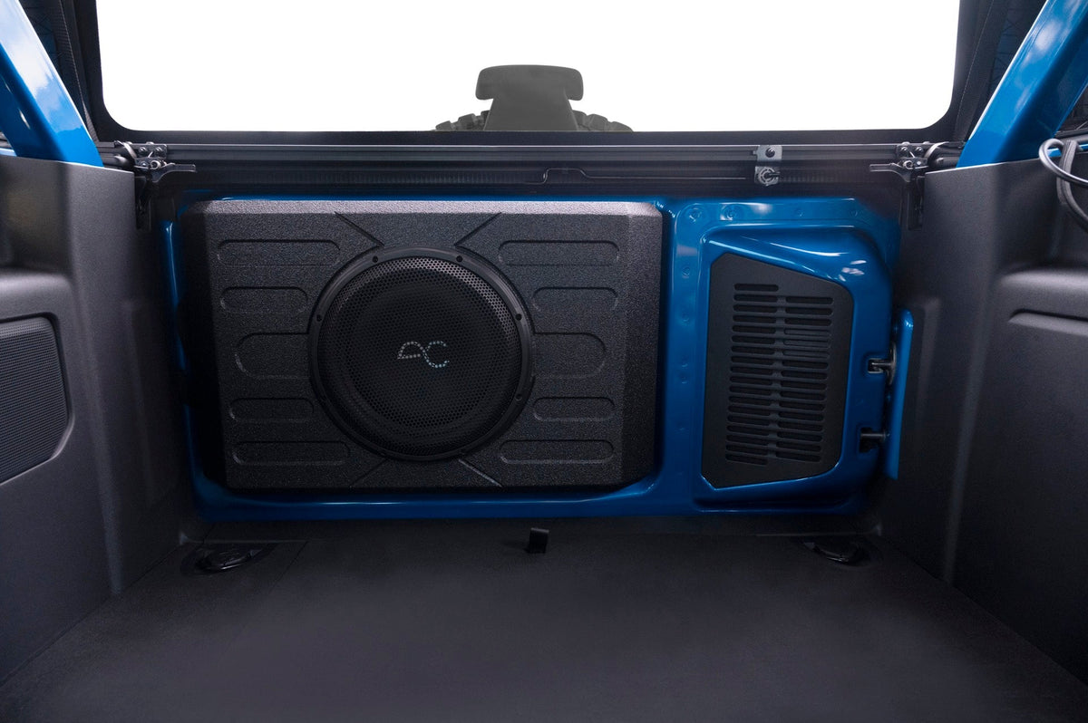 Stinger TXFBB12 SWING GATE 12-INCH SUBWOOFER ENCLOSURE FOR FULL-SIZE FORD BRONCO